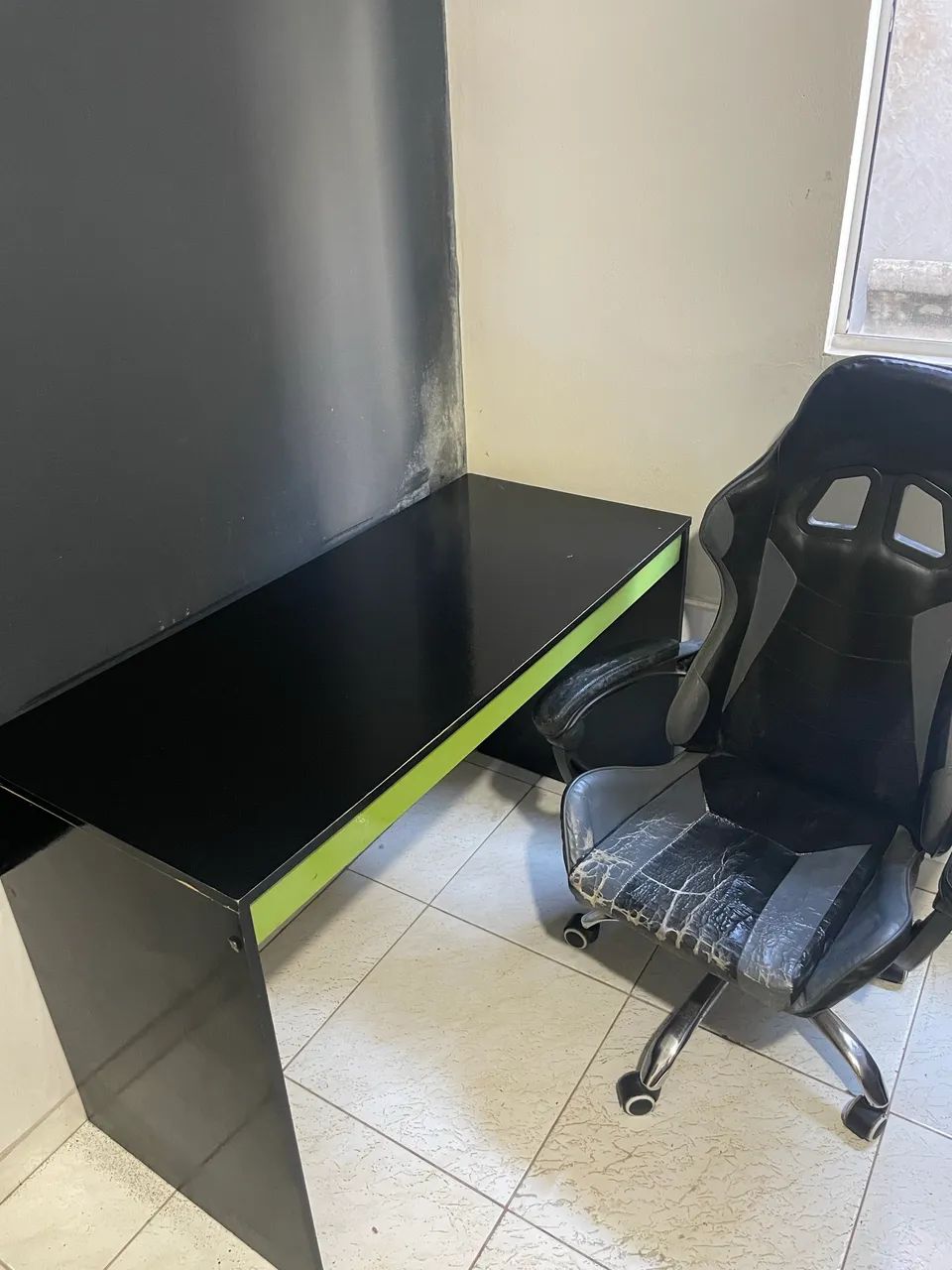 Mesa gamer e cadeira de brinde  - Foto 5