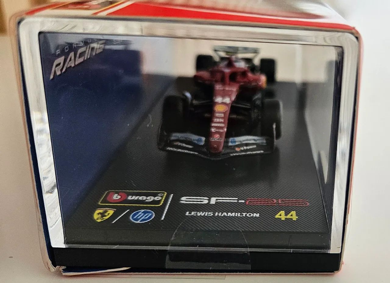 Burago Fórmula 1 - Miniatura Ferrari  SF-25 - #44 - L Hamilton - Foto 4