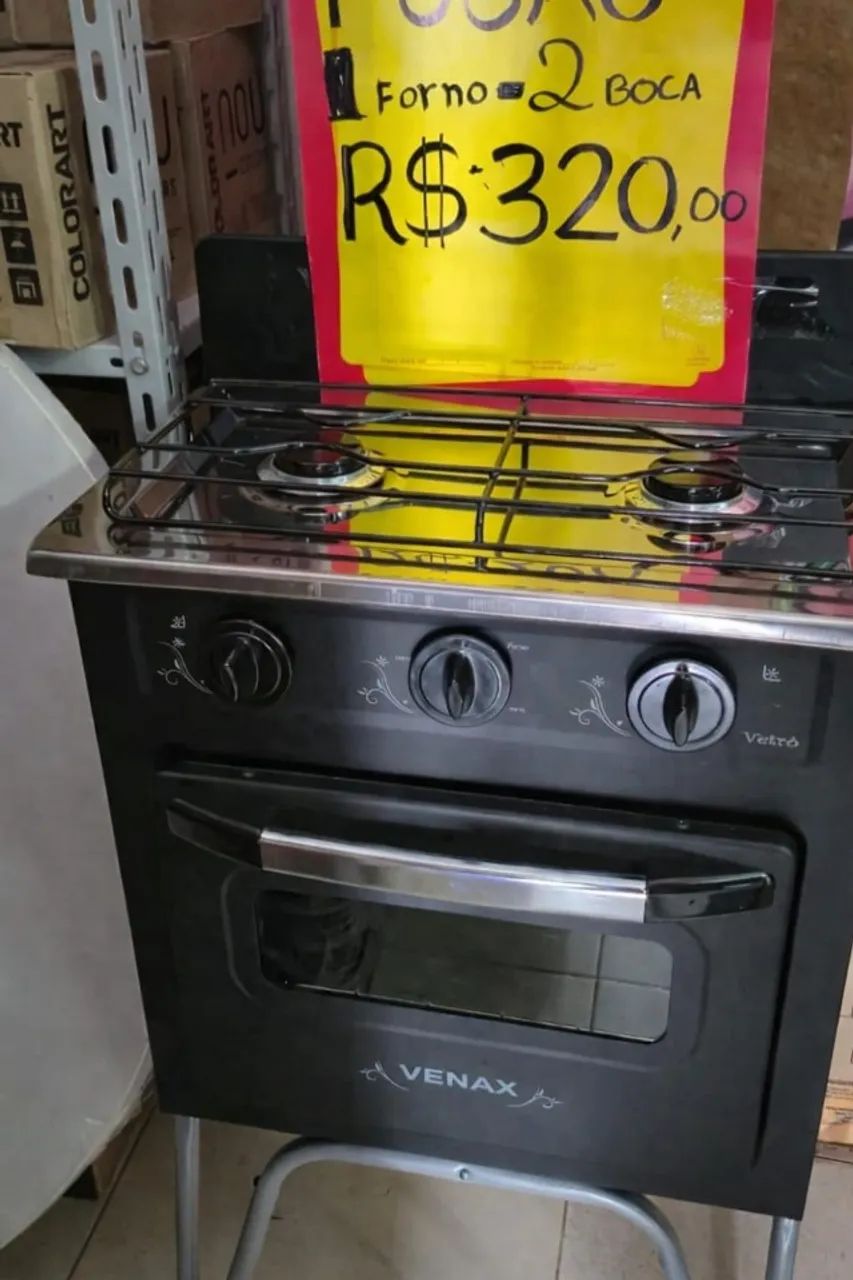 ? Vendo Fogão Pequeno 2 Bocas ?  Fogão compacto, ideal para casas pequenas, kitnets, apa