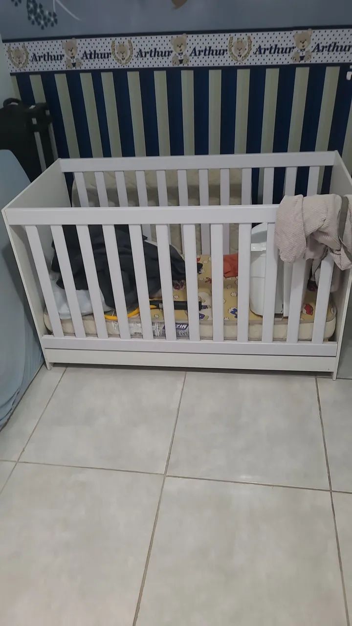 Berço com colchão  - Foto 3