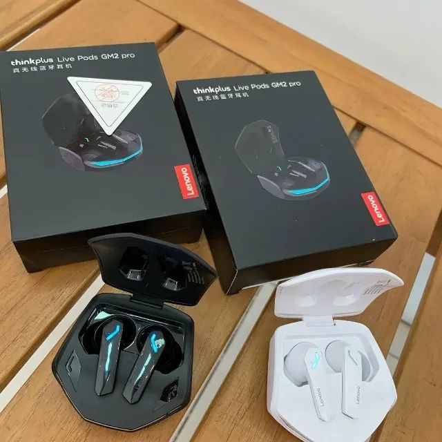 Fone de Ouvido Bluetooth Lenovo GM2 Pro - Novo - Foto 5