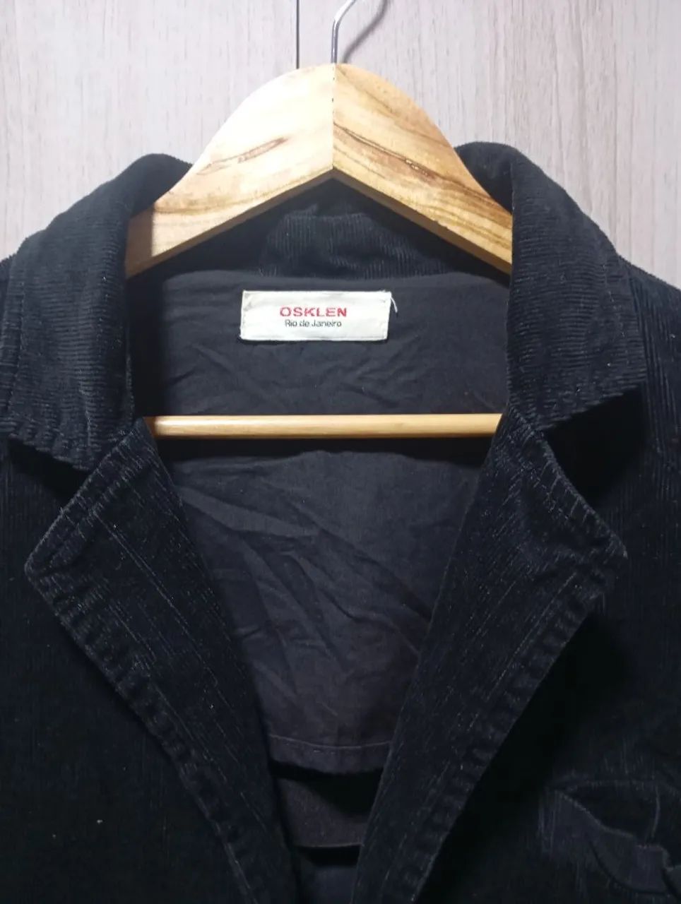 Blazer Osklen Original Tam G Masculino Preto Premium  - Foto 2