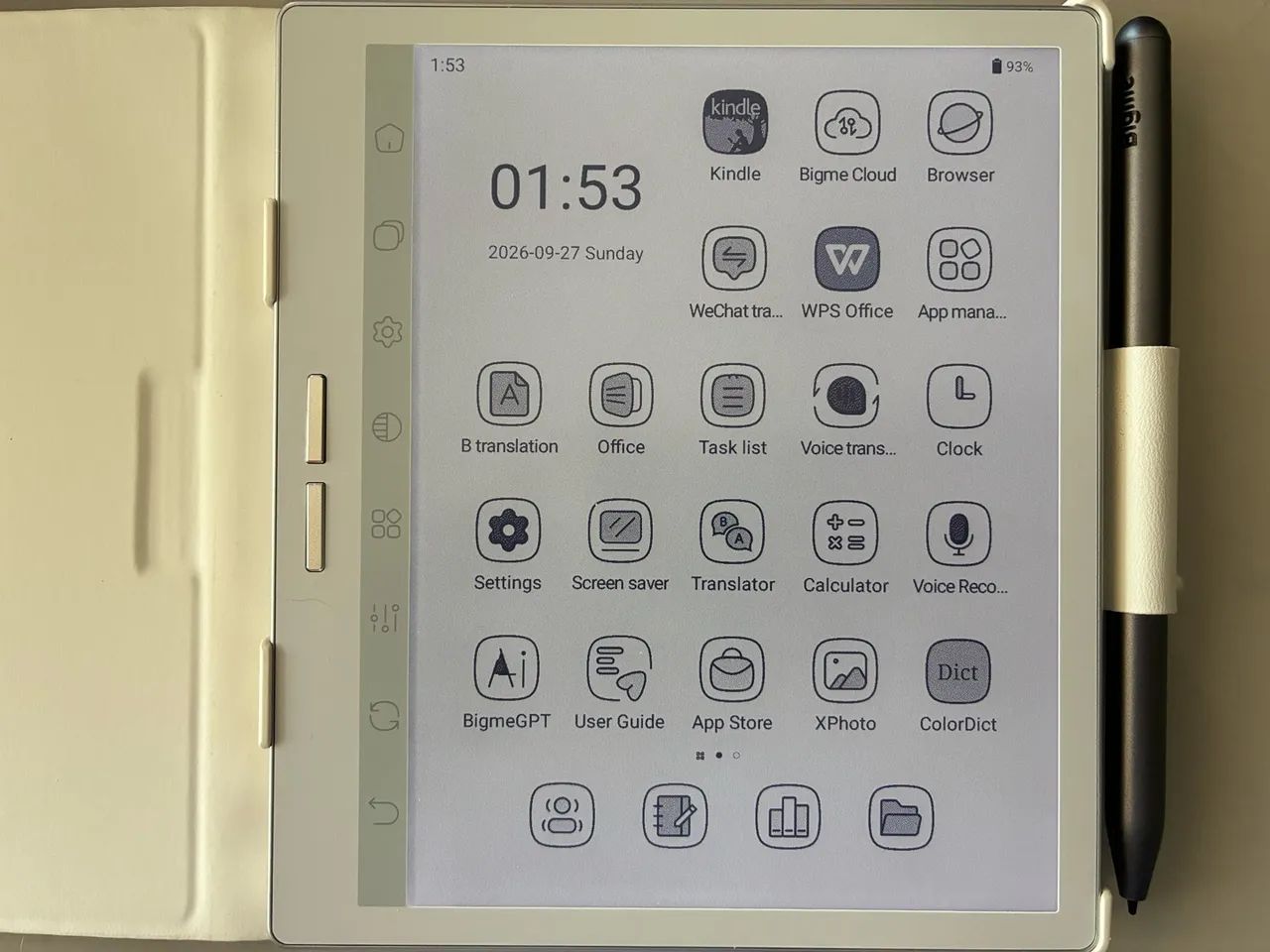 Leitor digital Bigme b751cs - Foto 3