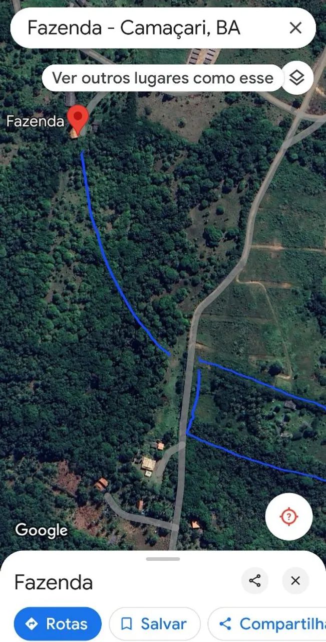 Sitio em arembepe 