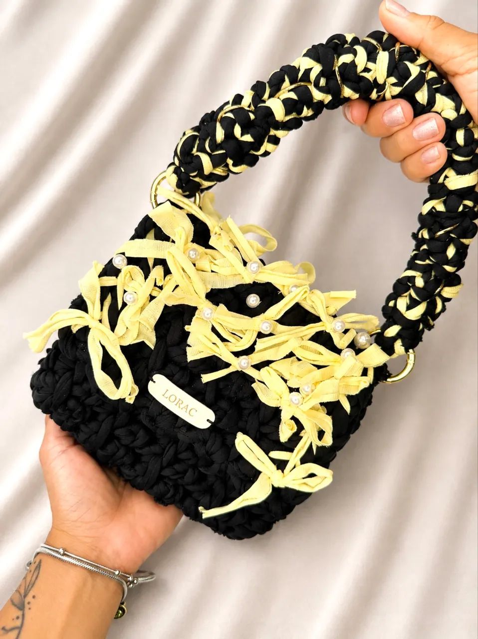 Bolsa de crochê  - Foto 2