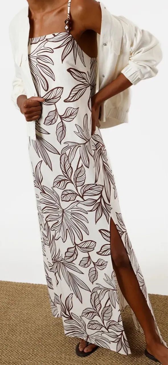 Vestido Off White Novo - Alcinha  - Foto 2