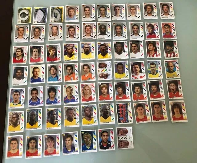 Lote de Figurinhas Copa do Mundo 2006, Dragon Ball Z, Mortal