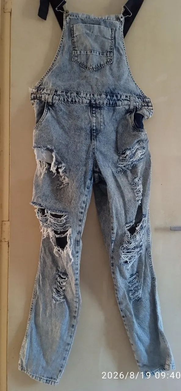 Macacão jeans 