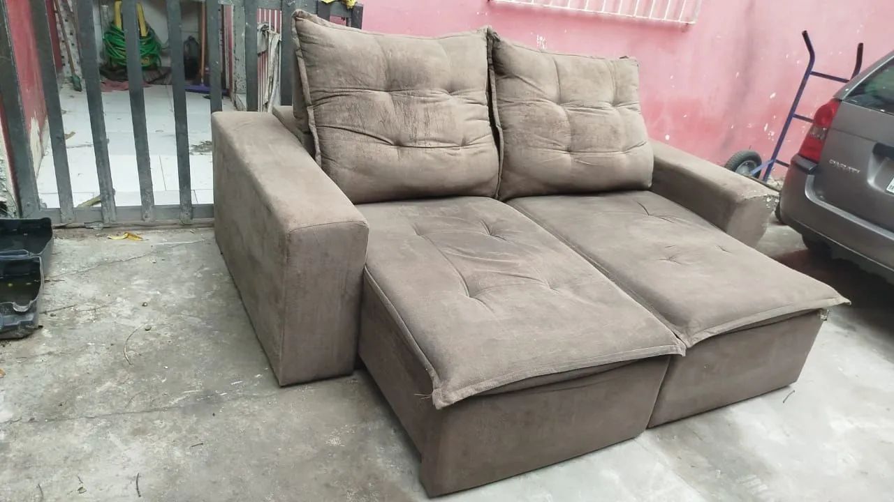 Sofá retrátil , entrega grátis - Foto 3