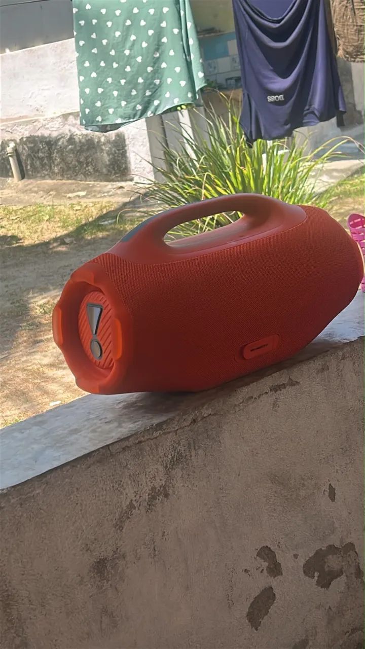 JBL BOMBOX 4 PRETA E LARANJA - Foto 2