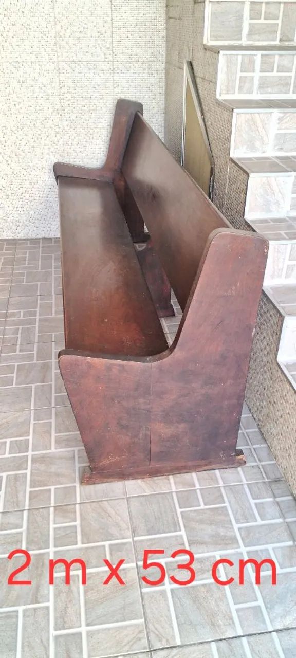 Banco de madeira  - Foto 2