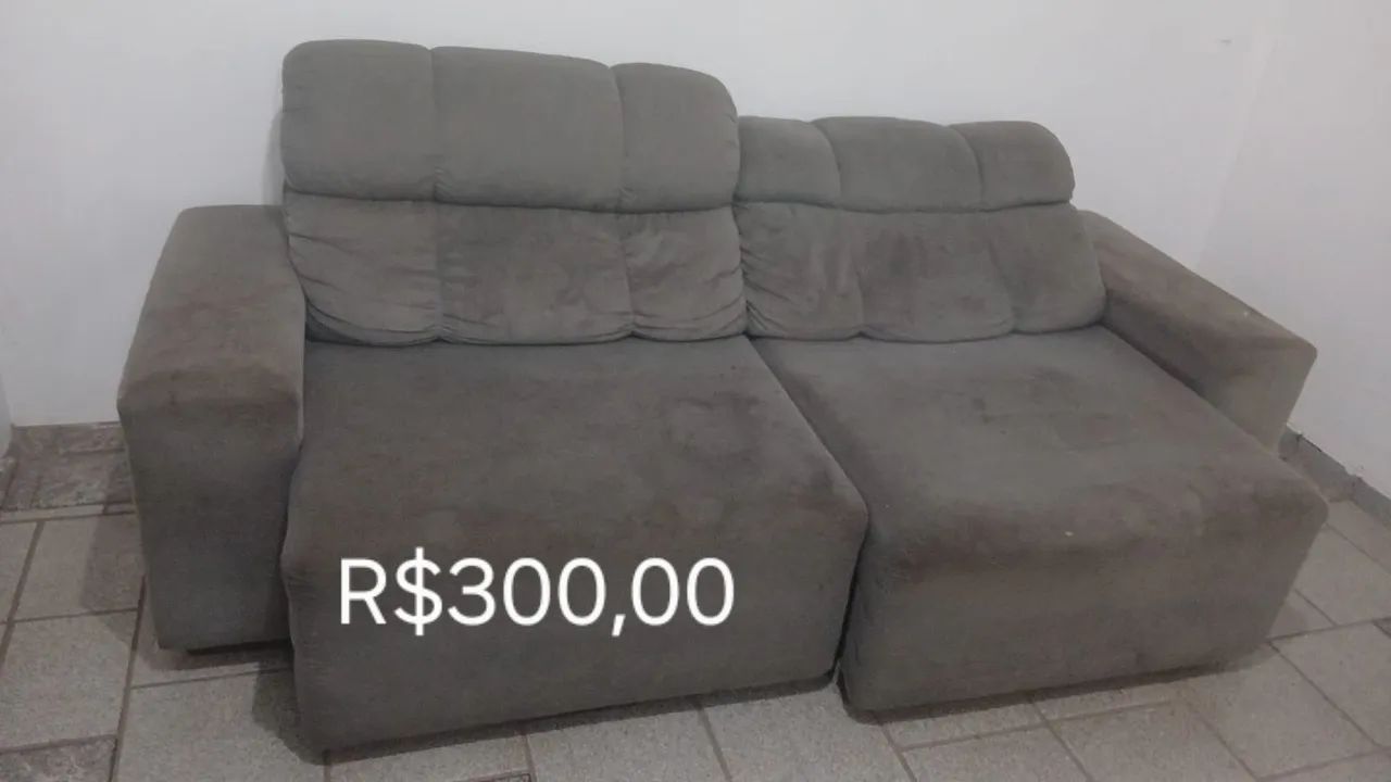 Sofá retrátil  2 lugares