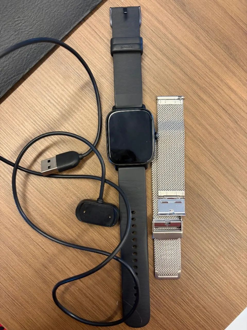 Amazfit GTS 2e com GPS + 2 pulseiras - Foto 3