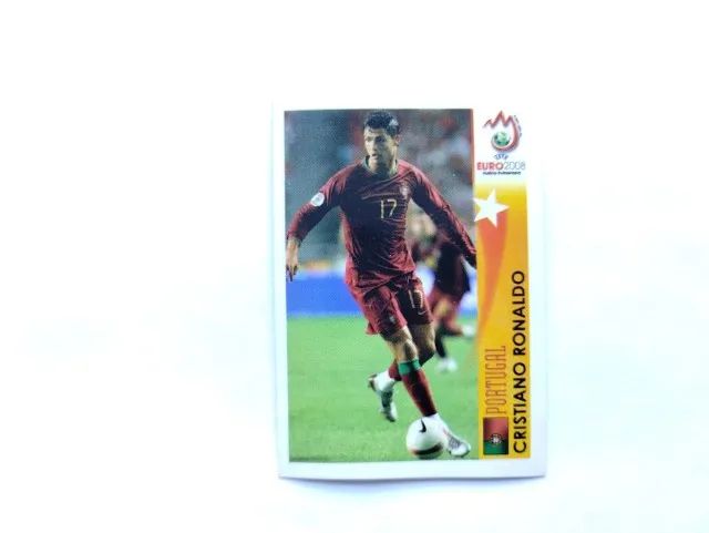 Figurinha Cristiano Ronaldo - Panini Euro 2008