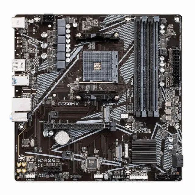Placa Mãe, Gigabyte B550M K - LOJA CONCEITUADA - Foto 2