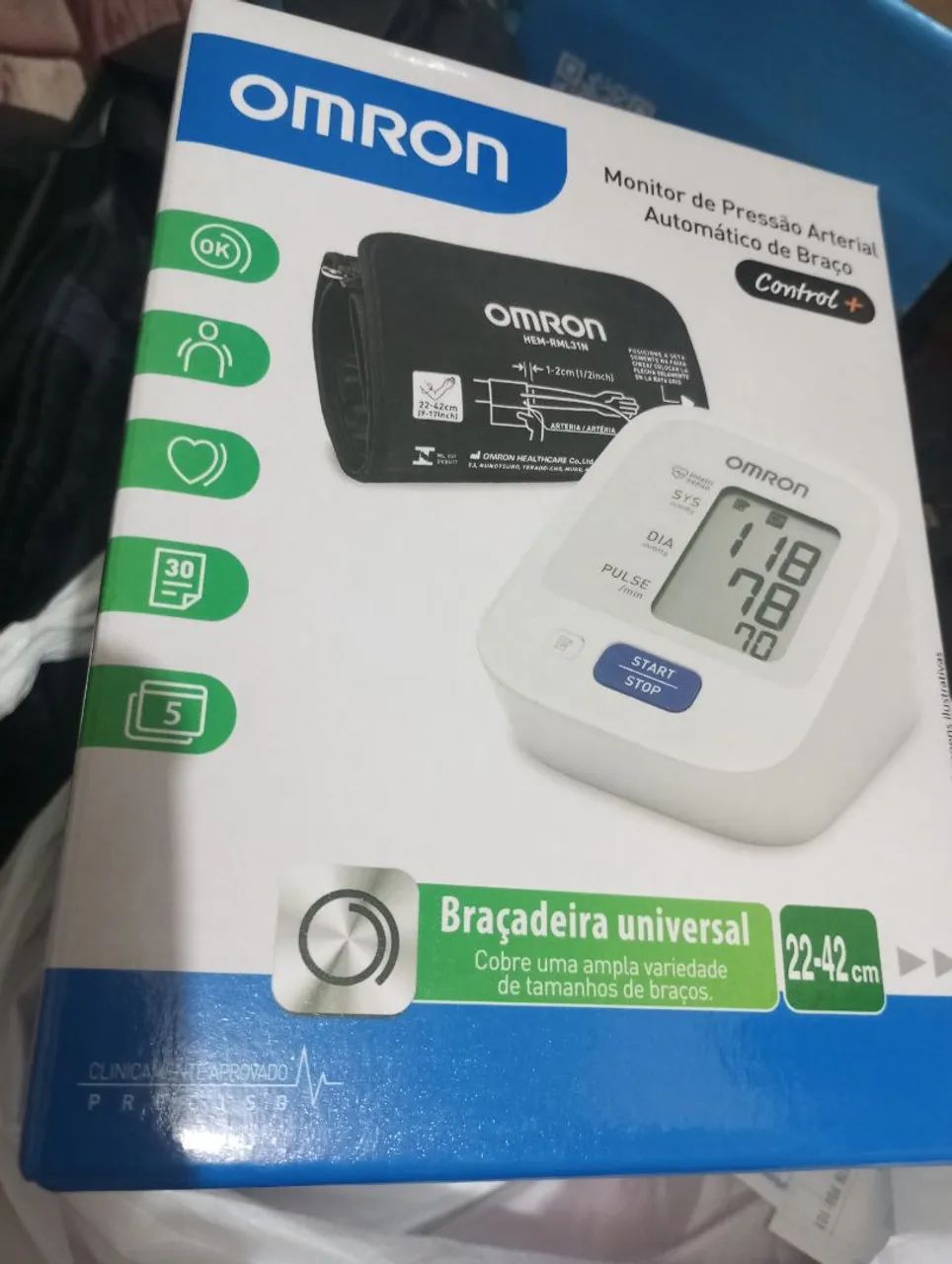 Monitor de pressão arterial 