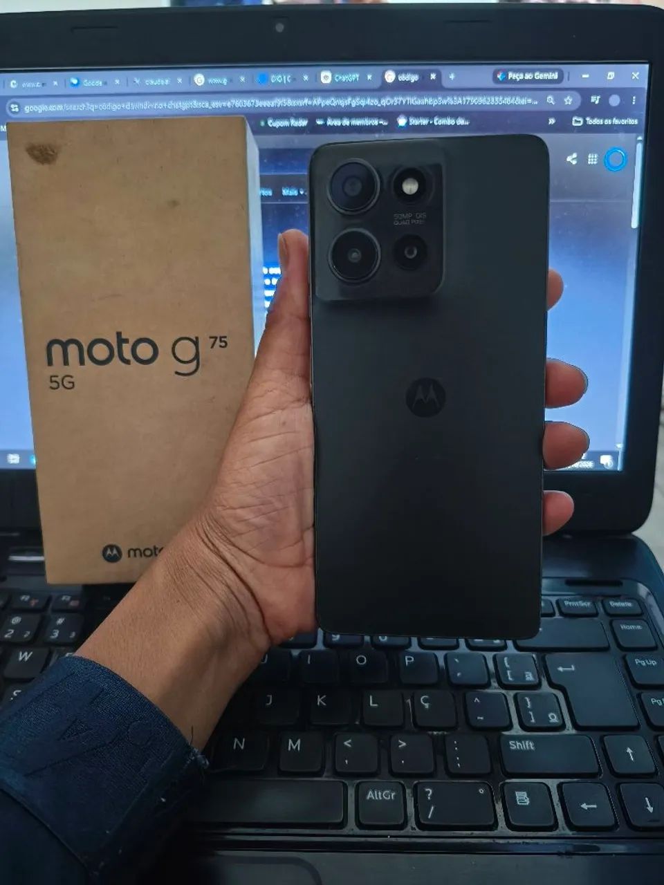 Moto g75 5g 256gb - Foto 2