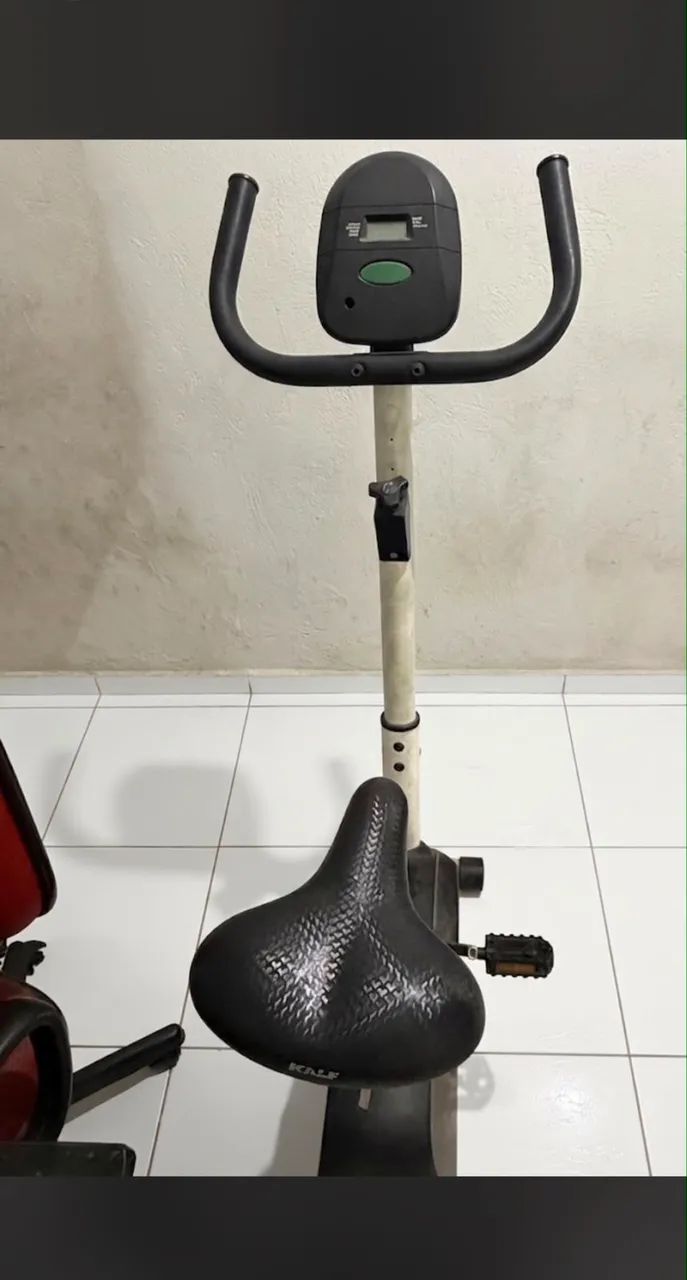Kit  Musculação Elíptico e Bicicleta Ergométrica 