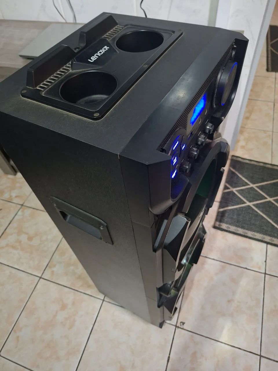 CAIXA DE SOM AMPLIFICADA LENOXX MODELO CA 5000 - Foto 2