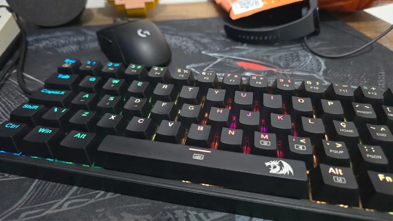 Teclado Fizz Redragon - Foto 3
