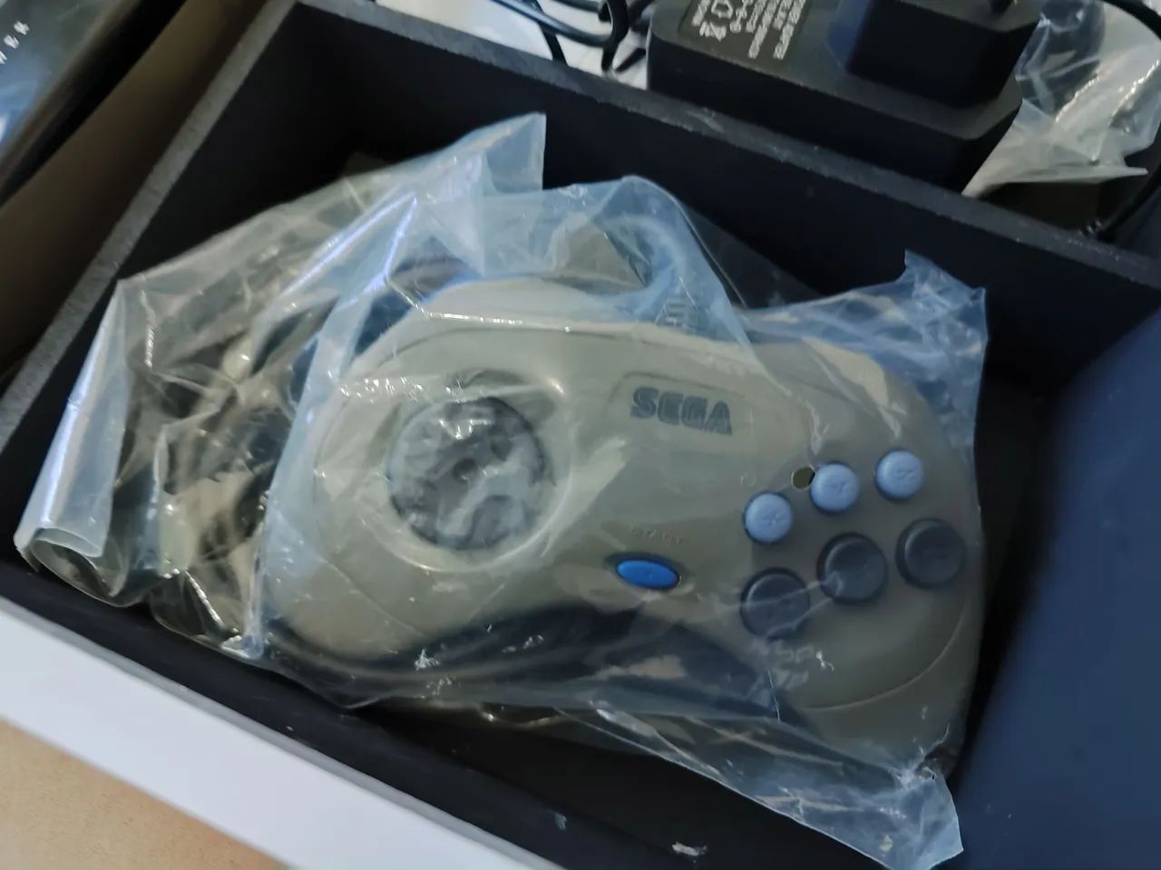 Sega Saturno completo na caixa com HDMI - Foto 3