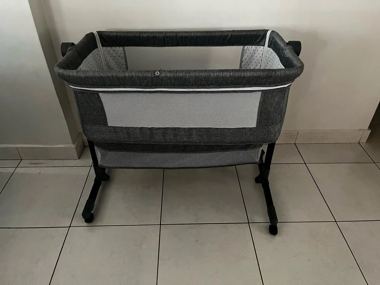 Berço portátil bebê acoplado 