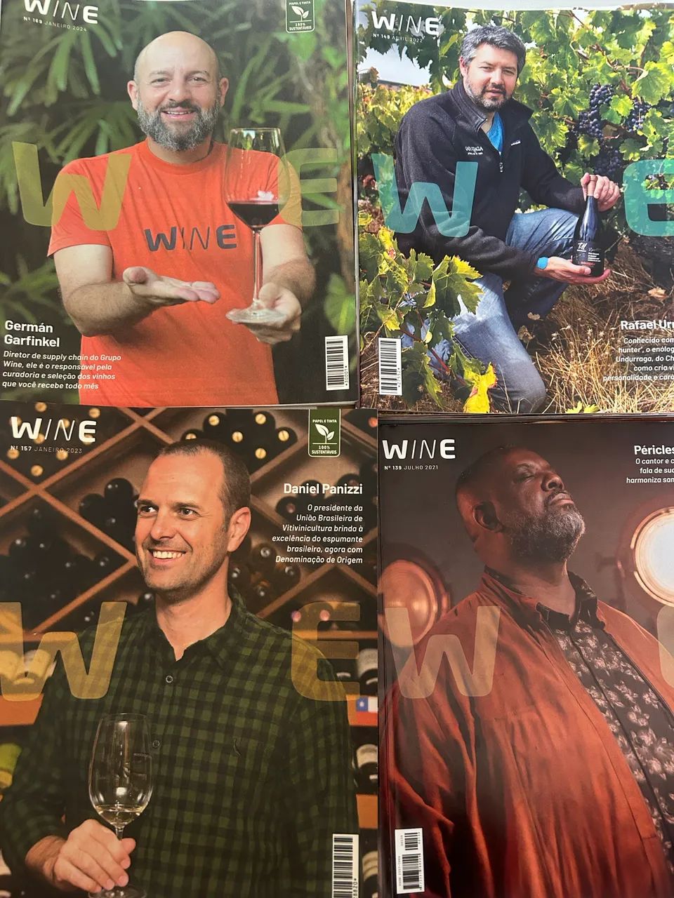 Lote Revistas Wine