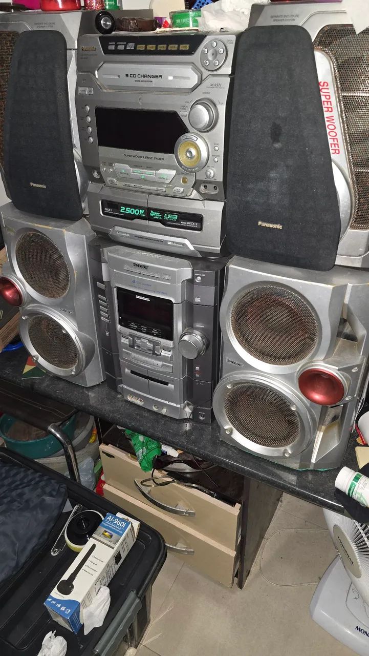 Vendo aparelhos de mini system 