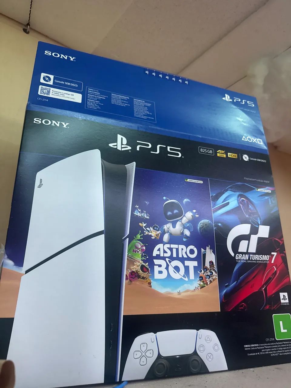 Ps5 com caixa e garantia - Foto 2