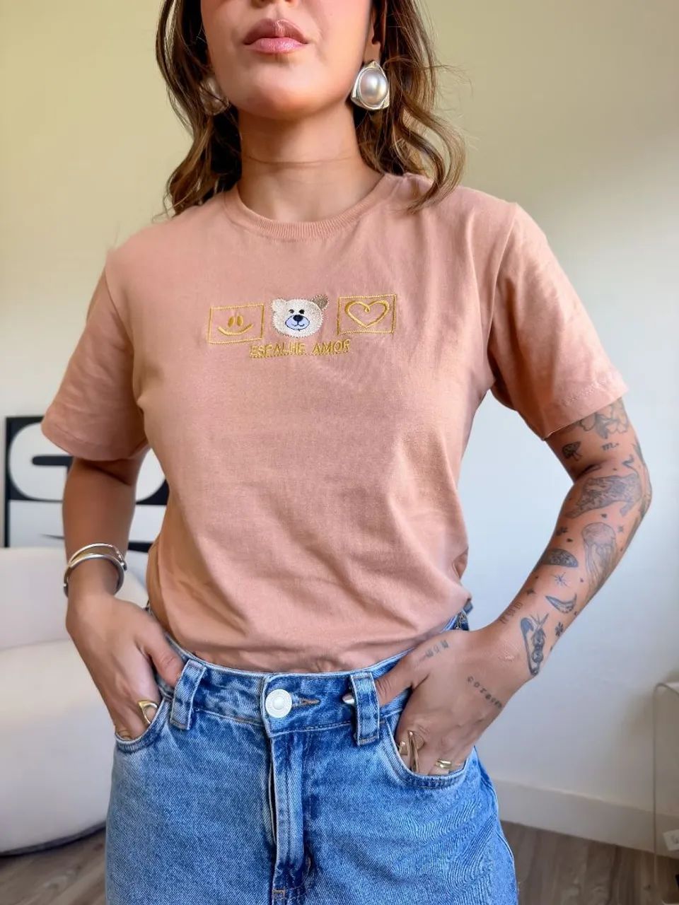 T-shirts Femininas  - Foto 4