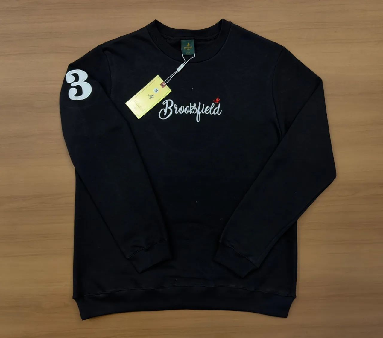 BLUSA MOLETOM GOLA CARECA Brooks 