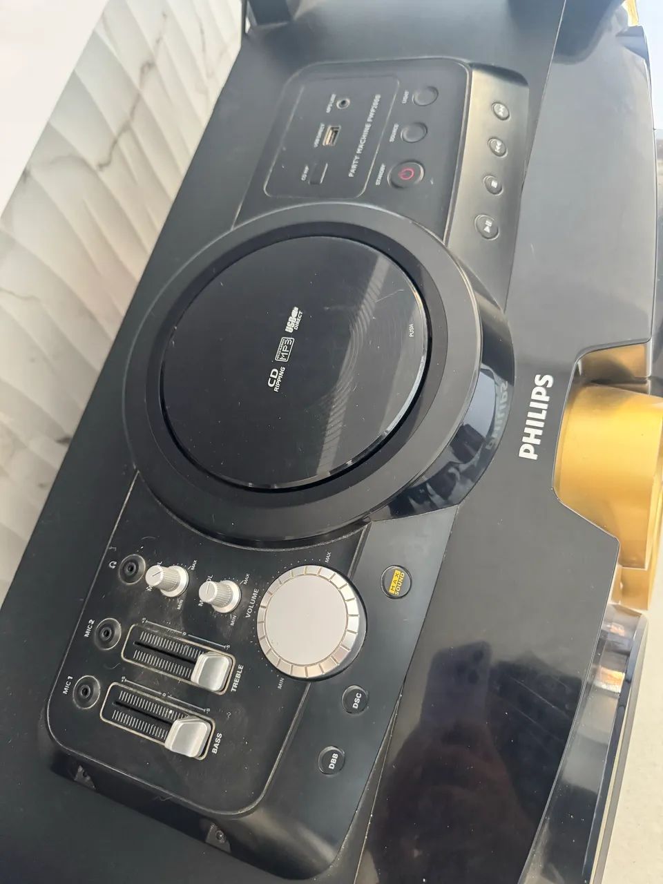 Som Mini System Philips Party Machine (modelo FWP2000X/78) - Foto 3