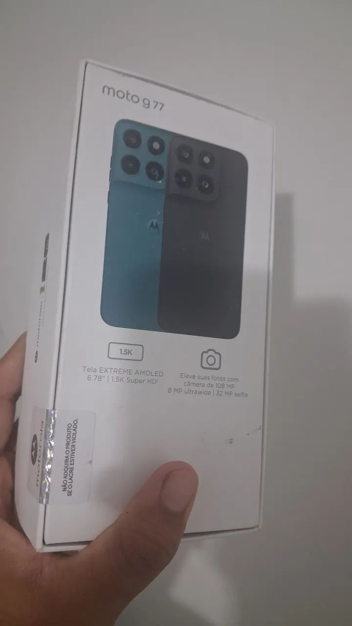 Motorola g77 Lacrado e com NF - Foto 2