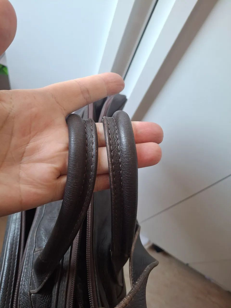 Bolsa pasta executiva couro legítimo - Foto 4
