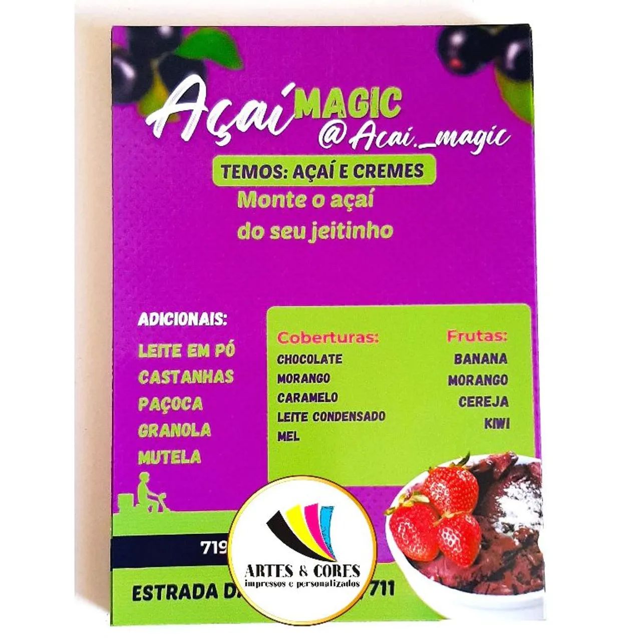 PANFLETOS E CARTÃO DE VISITA  - Foto 3