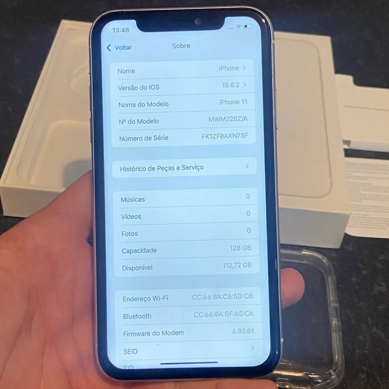 Iphone 11 128GB + Caixa + Capinha + Cabo - Foto 4