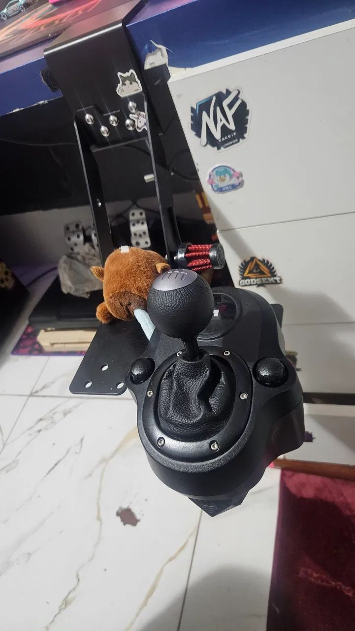 Suporte para cambio e freio de mão Logitech MESA