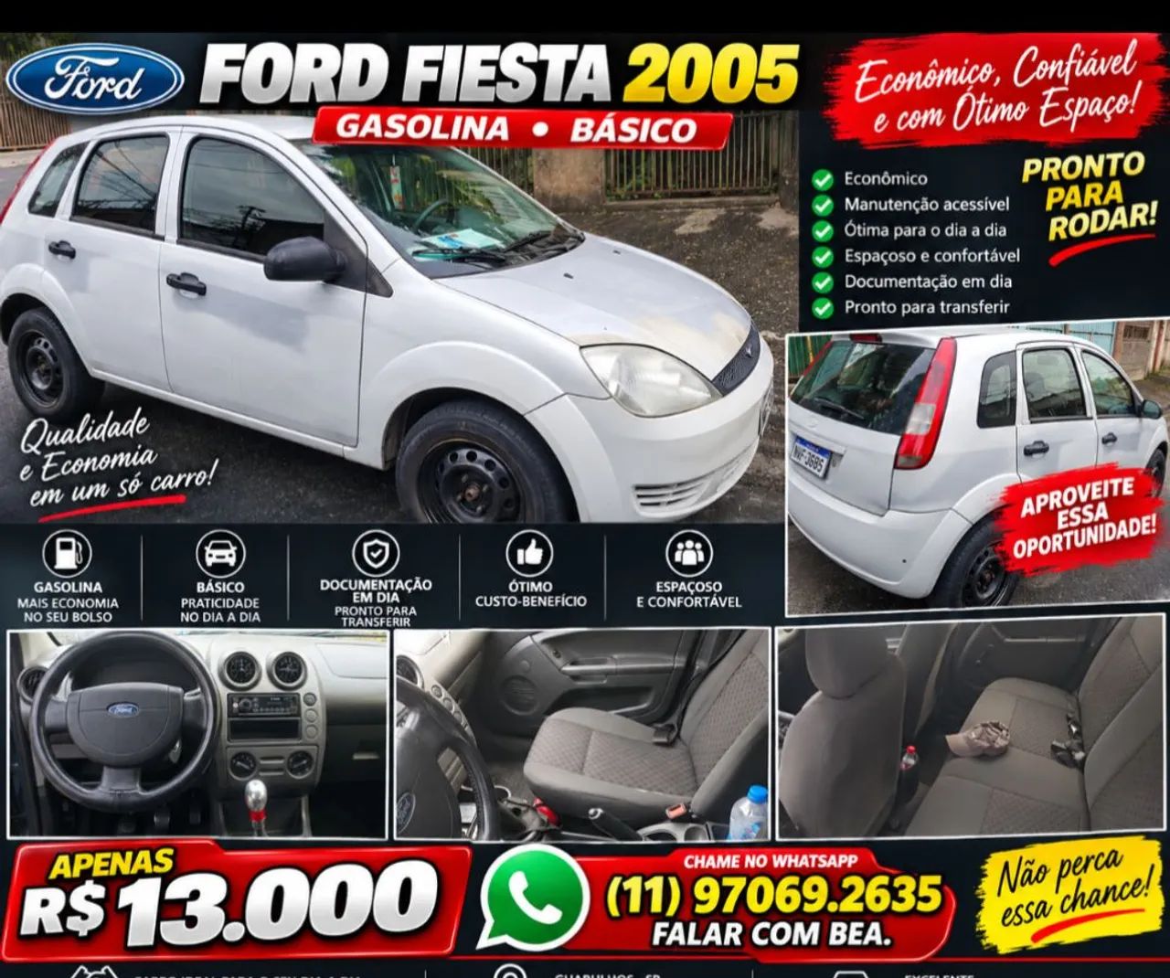 Ford Fiesta Street/ Action 1.0 8V 5P 2005