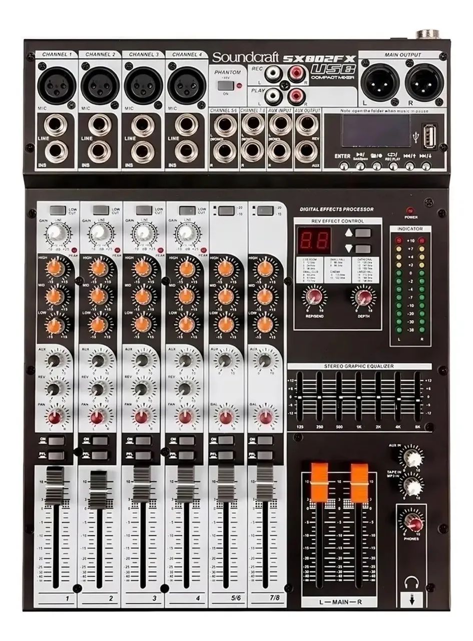 Mesa de som sx802fx - Foto 2
