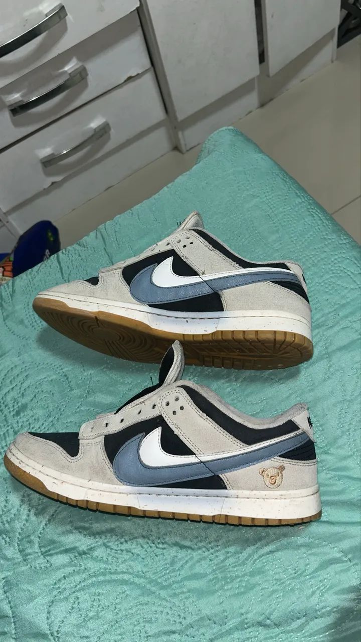 Nike Dunk cinza  - Foto 3