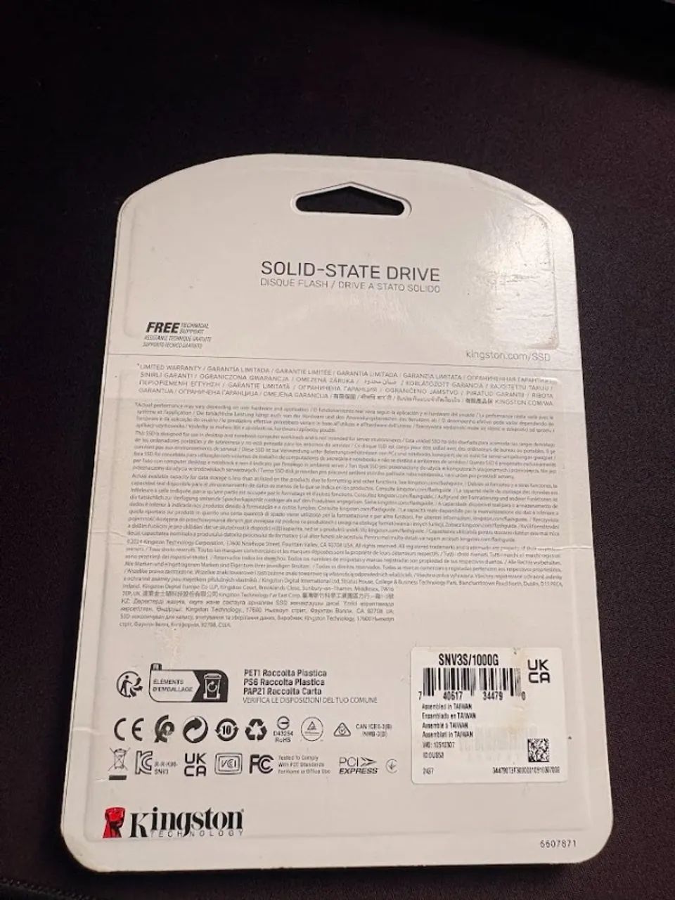SSD KINGSTON NV3 1TB - Foto 2