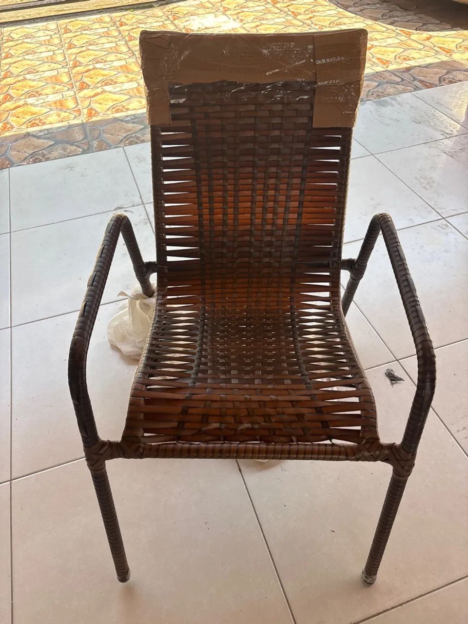Cadeira alumínio 