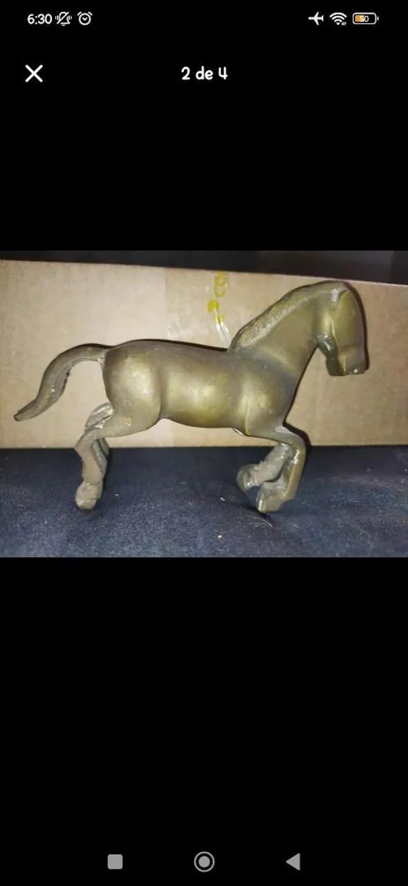 Lindos cavalos de bronze - Foto 2