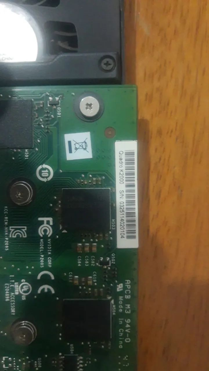 Placa de Video Nvidia Quadro K2000 2gb Gddr 5 - Foto 4