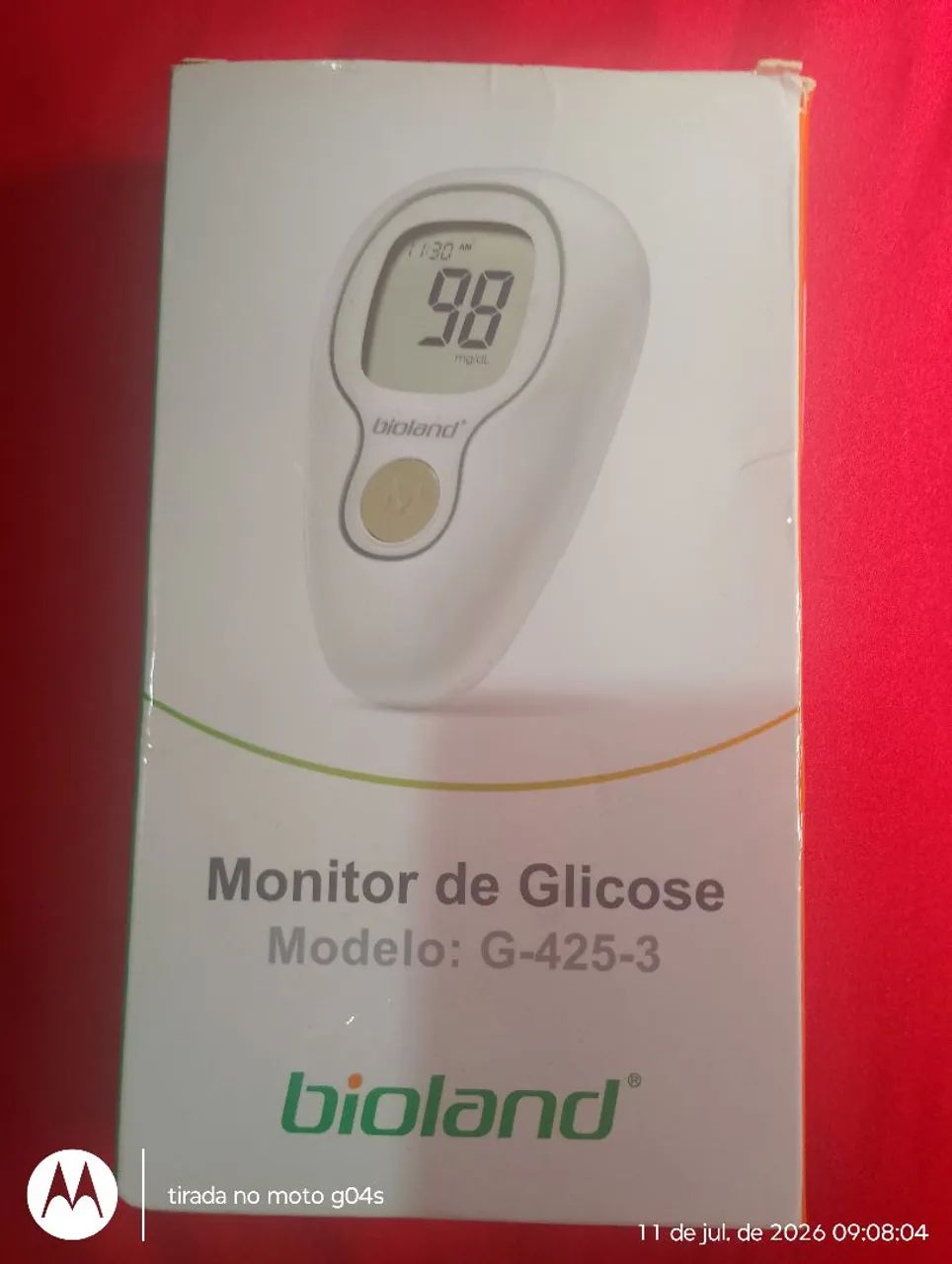 Monitor de glicose 