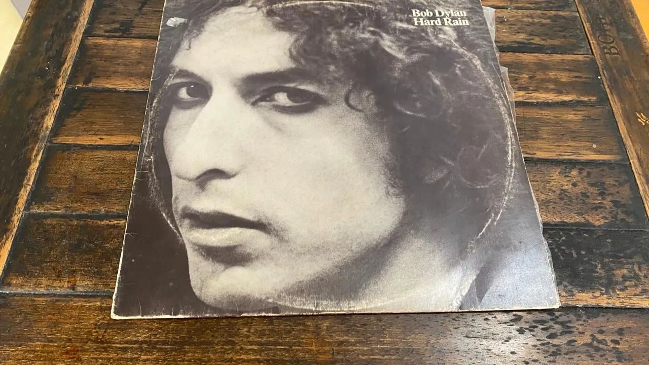 Lp Bob Dylan Hard Rain