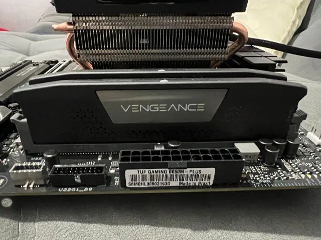 Kit Processador Ryzen 7 7700 + ASUS TUF Gaming B650M?Plus + Corsair DDR5 VENGEANCE 32GB  - Foto 4