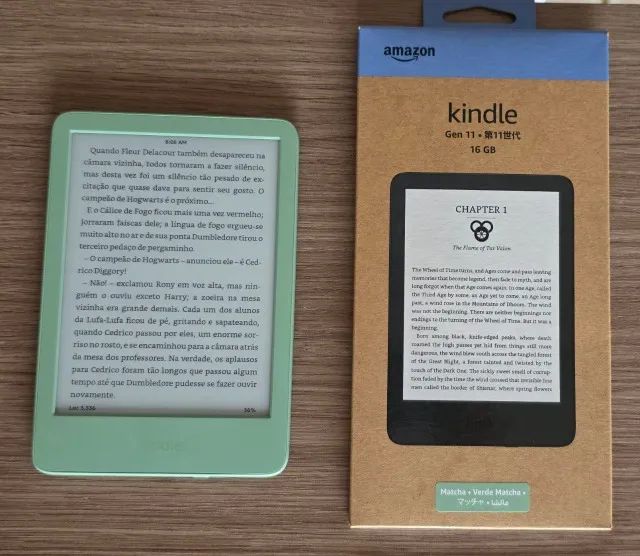 Kindle Matcha 16GB (geração 11 - 6 polegadas) - praticamente novo