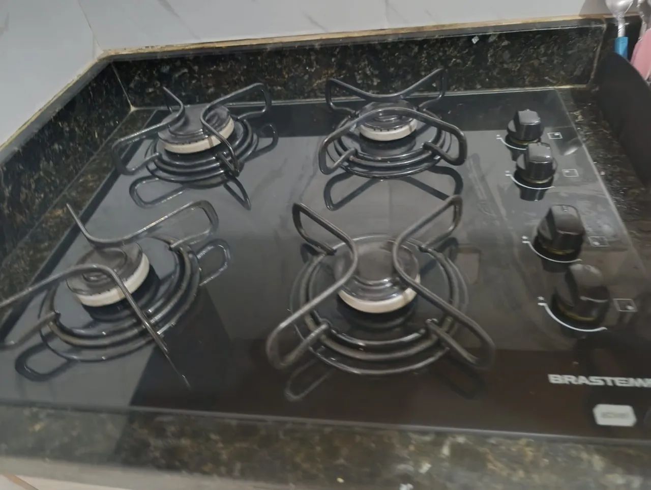 Fogao cooktop 4 bocas