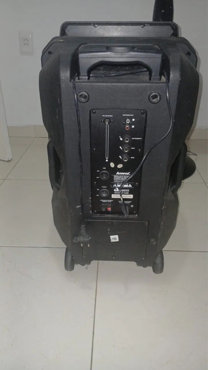 Caixa de som Amvox power X